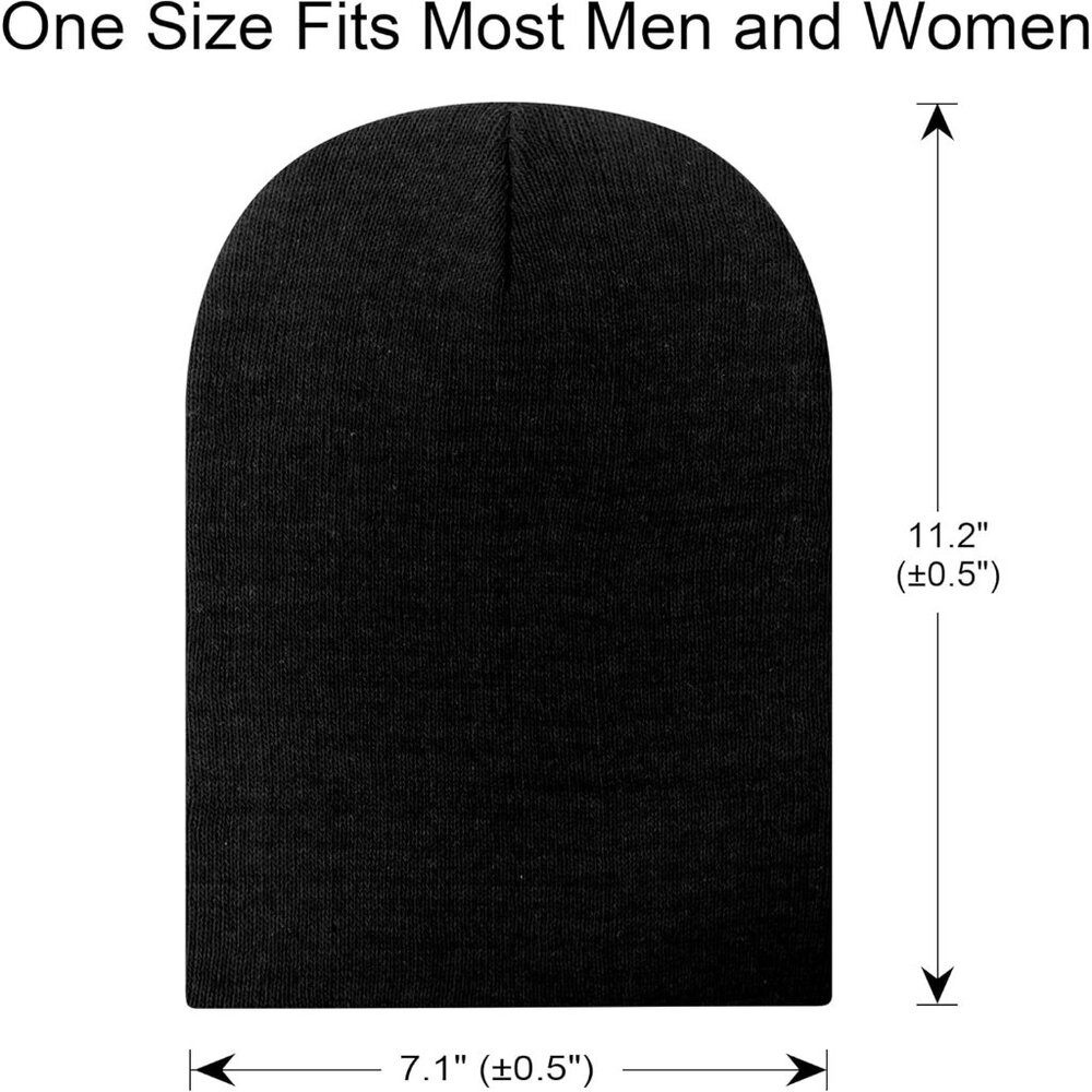 25 Pack Winter Beanie Hats Bulk for Men Women Knit Caps Cold Weather Warm - Picture 2 of 6